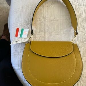 Chic Mustard Yellow Shoulder Bag